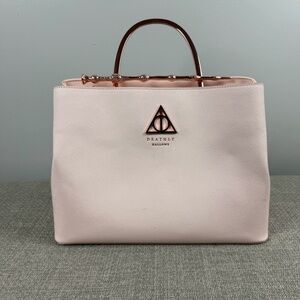 Loungefly Harry Potter Deathly Hollows Elder Wand Pink Rose Gold Handbag Purse